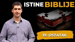 19 PROREČENI OSTATAK Istine Biblije  Nemanja Boričić [upl. by Aniretac]