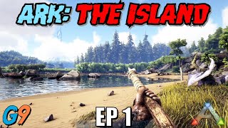 Ark Survival Evolved  The Island EP1 Getting Started [upl. by Ezana]