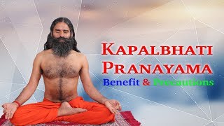 How to do Kapalbhati Pranayama Benefit amp Precautions [upl. by Tnahsarp]