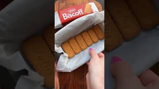 4 Ingredient Biscoff Ice Cream biscoff shorts howto shortsfeed youtubeshorts [upl. by Dlarej]