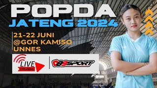 live🛑kota Semarang vs KudusPopda Jateng 2024 [upl. by Aikrehs]