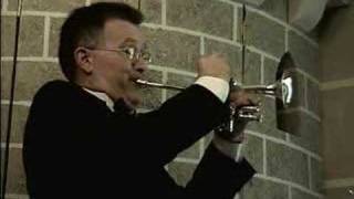 Pachelbel Canon in D  Randy Dunn piccolo trumpet  organ [upl. by Ardnaskela]