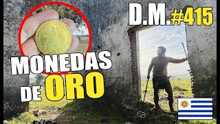 Encontró UN TESORO en el CAMINO REAL con su detector de metales 🇺🇾  Detección Metálica 415 [upl. by Accire]