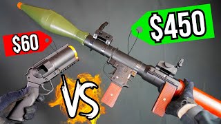 Cheap vs Expensive Airsoft Grenade Launchers [upl. by Dev]