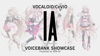 All VOCALOIDCeVIO IA Voicebank Showcase [upl. by Suzanne]