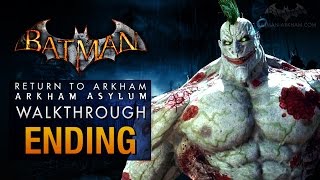 Batman Return to Arkham Asylum Ending  Jokers Party [upl. by Sibbie]