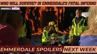 Emmerdale Shocker Emmerdale Barn Fire Tragedy Moira amp Ruby Trapped in Harrowing Rescue Attempt [upl. by Leasa]