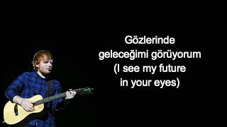 Ed Sheeran  Perfect Lyrics Türkçe Çeviri [upl. by Tecu440]