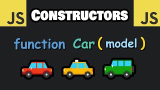 JavaScript CONSTRUCTORS in 5 minutes 🛠 [upl. by Iosep]