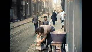 Amsterdam De Jordaan wordt gesaneerd in 1931 in kleur [upl. by Marlowe]