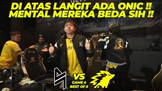 ONIC TENDANG BLACKLIST KE LOWER BRACKET  GAME 5 [upl. by Kettie]