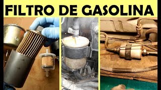 Como Cambiar filtro de Gasolina Cuando Cambiarlo y Tips adicionales [upl. by Lyontine]