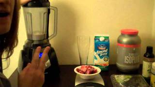 Healthy Strawberry  Blueberry Breakfast Smoothie [upl. by Vrablik]