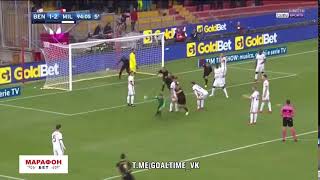 Historical Goal  Alberto Brignoli goalkeeper goal vs MILAN [upl. by Hpotsirhc]