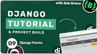 Django Tutorial 9  Forms [upl. by Eppes]