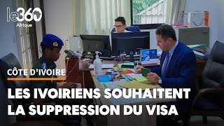 L’ambassade du Maroc à Abidjan croule sous les demandes de visa [upl. by Lahcim239]