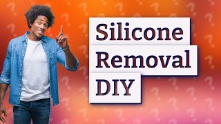 How do you remove silicone without remover [upl. by Elin]