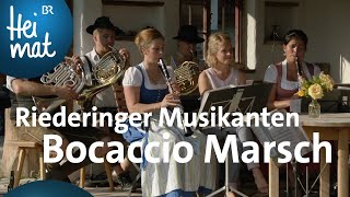 Riederinger Musikanten  Bocaccio Marsch  Zsammgspuit in Riedering  BR Heimat [upl. by Querida]