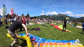 Super Paragliding Testival Kössen 2019  Some impressions [upl. by Leffert688]