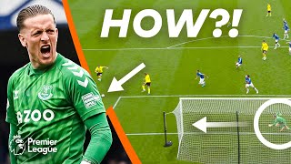 Goalkeeper saves that DEFY LOGIC  Premier League  Pickford De Gea Ederson amp more [upl. by Aisul515]