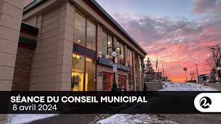 20240408 conseil municipal de RouynNoranda [upl. by Inatsed451]