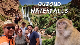 OUZOUD WATERFALLS  Day Trip from Marrakech  MOROCCO TRAVEL VLOG [upl. by Claudy]