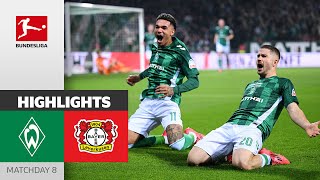 Bremen Twice Come From Behind  Werder Bremen  Bayer Leverkusen  MD 8 – Bundesliga 202425 [upl. by Hosfmann315]