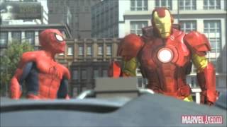 SpiderMan Iron Man and the Hulk Full and HQ [upl. by Aicnelav]