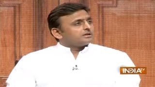 Akhilesh Yadav in Aap ki Adalat Part 1  India TV [upl. by Gellman]