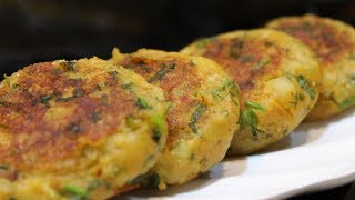 Aloo Tikki  Crispy Aloo Tikki Recipe [upl. by Rj846]