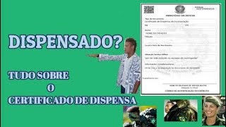 Alistamento Militar  CERTIFICADO DE DISPENSA CDI 2019 video novo no primeiro comentario [upl. by Chemush]