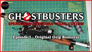 Ghostbuster Afterlife  Spenglers Neutrona Wand Mod Episode 1  Original Grip Removal [upl. by Cantu660]