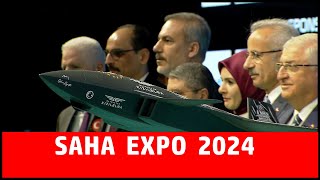 SAHA EXPO 2024 Savunma Havacılık ve Uzay Sanayii Fuarı Açılış Programı 25 Ekim 2024 [upl. by Enwahs]