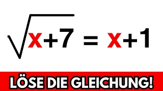 WURZELGLEICHUNGEN eigentlich EINFACH aber VORSICHT🤔📝 Mathe Aufgabe Gleichung [upl. by Elyac]