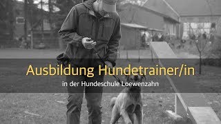 Ausbildung zum Hundetrainer im Portrait Dennis HundeschuleHundetraining [upl. by Adnilab]