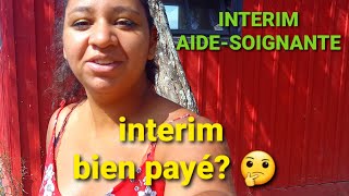 Aidesoignante interimaire  salaire en intérim [upl. by Ron870]