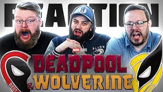 Deadpool amp Wolverine  Official Trailer REACTION [upl. by Enilkcaj]