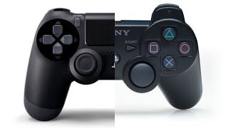 Comparing Dualshock 3 to Dualshock 4 [upl. by Airehtfele266]