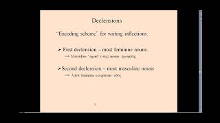 Nouns Introduction Inflection and Declension [upl. by Eel]