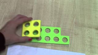 Subtracting by comparing using numicon [upl. by Ennovahc]