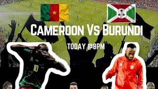 Cameroun vs Burundi en direct  analyses avant match [upl. by Aynekal215]