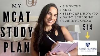 The last MCAT video you will ever need  3month study plan [upl. by Nelac]