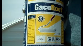 GACO roof coating [upl. by Cirone]