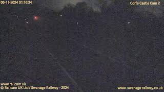 Corfe Castle Station Cam2  Swanage Railway  Railcam UK [upl. by Alimrahs]