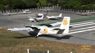 St Barth Amazing Plane landing and takeoff footage [upl. by Enylodnewg627]