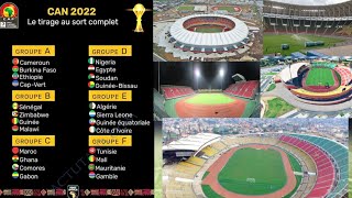 CAN 2022 Groupe Stage and Stadium Cameroune 2022 [upl. by Egedan]