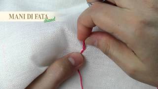 MANI DI FATA  PUNTO CATENELLA  CHAIN STITCH  PUNTO DE CADENA [upl. by Soirtimid]