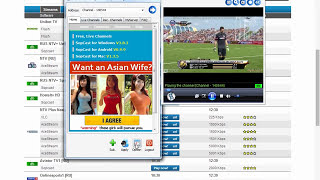 How to watch Stream any football match in the world with Sopcast Wiziwig in HD [upl. by Haney]