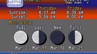 Weather STAR 40000 Emulator  March 1 2007 2 [upl. by Cia]