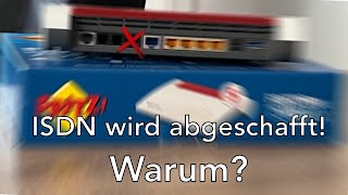 AVM FRITZBox  ISDN Zeitalter vorbei [upl. by Zela]